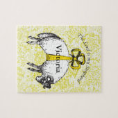 Puzzle Personnalisé L'Éternel est mon berger Psaume 23 (Horizontal)