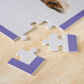 Puzzle personnalisé mignon de Malte (Côté)