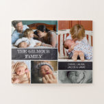Puzzle PERSONNALISÉ NOTRE CLAVIER FAMILIAL Photos<br><div class="desc">Ce puzzle familial est une grande surprise pour une famille qui aime jouer ensemble. Faites-les plaisir car cela révèle que c'est un design personnalisé avec leurs photos et leurs noms.</div>
