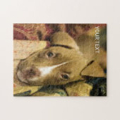 Puzzle personnalisé pour animaux (Horizontal)