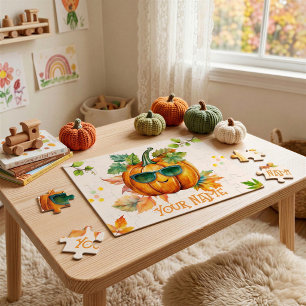 Puzzle personnalisé pour enfants sur le thème de l