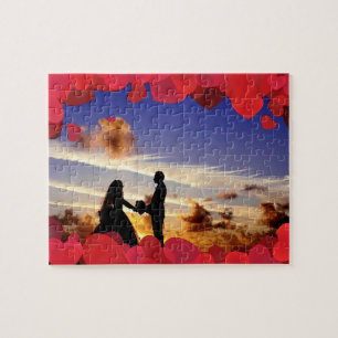 Puzzle personnalisé pour la Saint-Valentin