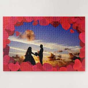 Puzzle personnalisé pour la Saint-Valentin