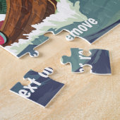 Puzzle Personnalisé, vikings dans viking navire naviguant (Côté)