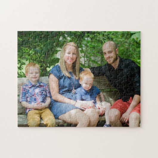 Puzzle Personnaliser ajoutez votre propre photo de famill (Horizontal)