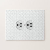 Puzzle Personnaliser d'amusement de la prise de courant é (Horizontal)