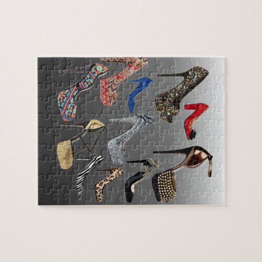 Puzzle Personnaliser de collage de talons hauts de (Horizontal)