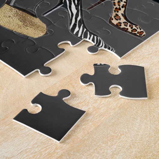 Puzzle Personnaliser de collage de talons hauts de (Côté)