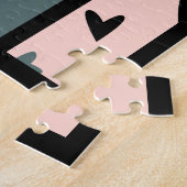 Puzzle Personnaliser, je T'AIME mignonne coeur fille (Côté)