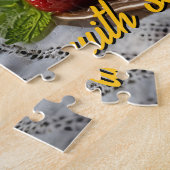 Puzzle Personnaliser les sucreries de fraise Motivationne (Côté)