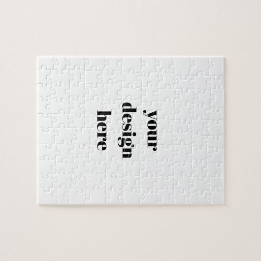 Puzzle Personnaliser ou Customiser (Horizontal)