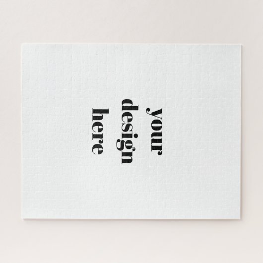 Puzzle Personnaliser ou Customiser (Horizontal)