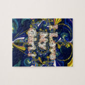 Puzzle Personnalisez votre amour Infinité : J'aime ma fil (Horizontal)