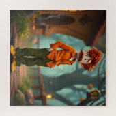 Puzzle Personne-caricature (Horizontal)