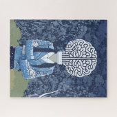 Puzzle Personne de cerveau (Horizontal)