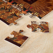 Puzzle Personnes cherokee (Côté)
