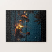 Puzzle Personnes sur la Plage (Horizontal)