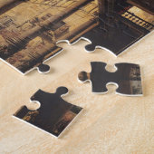 Puzzle Perspective avec un portique par Canaletto (Côté)