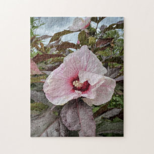 Puzzle "Pétales délicats" Hibiscus Fleur