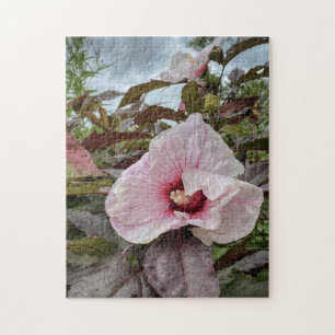 Puzzle "Pétales délicats" Hibiscus Fleur