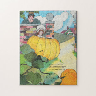 Puzzle Peter Citrouille Mangeur Mère Goose Nursery Rhyme