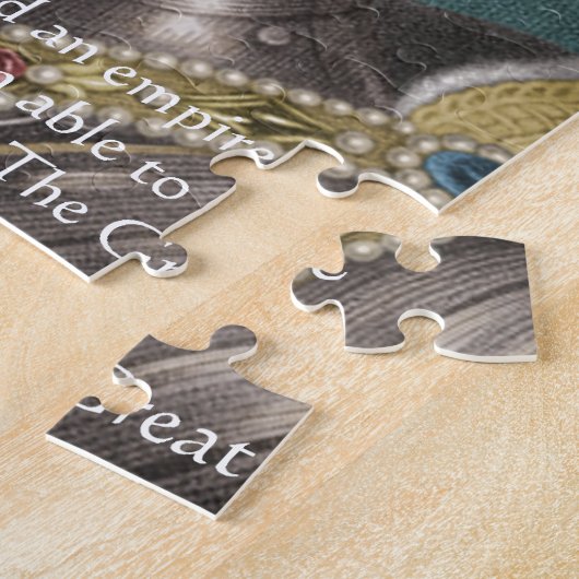 Puzzle Peter Le Grand "Conquérir Moi-Même" Citation Cadea (Côté)