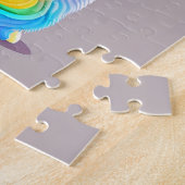 Puzzle Petit Alpaca coloré (Côté)