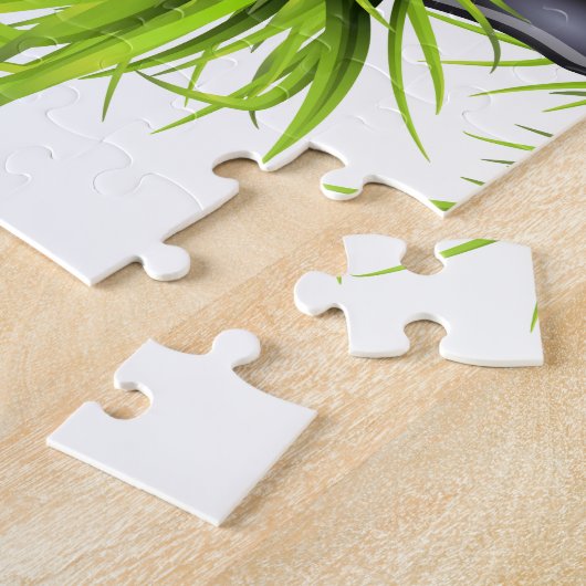 Puzzle Petit âne gris brun (Côté)