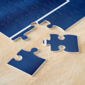 Puzzle Petit Canard Blanc Dans L'Eau Ripplée (Côté)