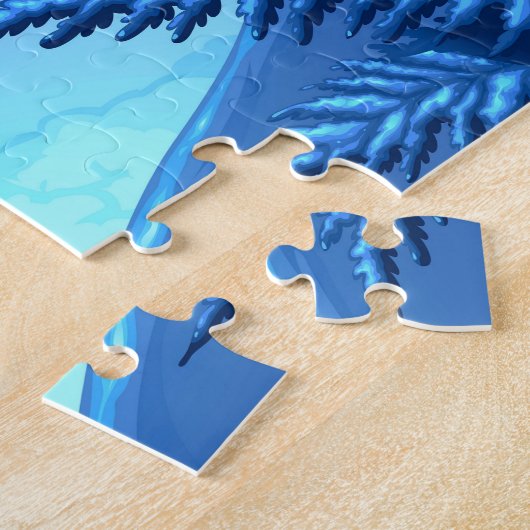 Puzzle Petit chaperon rouge Conte de fées pour enfants (Côté)