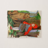 Puzzle Petit chaperon rouge et loup (Horizontal)
