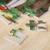 Puzzle Petit chaperon rouge et loup (Côté)