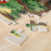 Puzzle Petit chaperon rouge et loup (Côté)