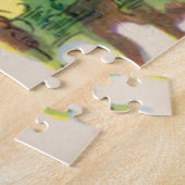 Puzzle Petit chaperon rouge et loup (Côté)