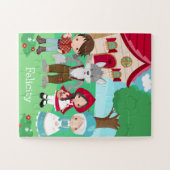 Puzzle Petit chaperon Rouge Filles de conte de Fairytale  (Horizontal)
