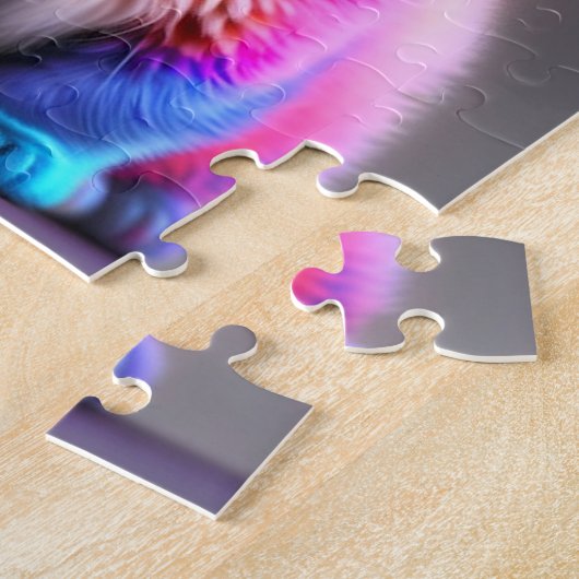 Puzzle Petit Chat Bébé coloré mignonne (Côté)