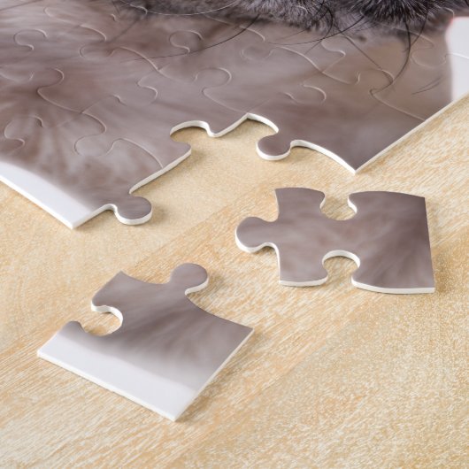 Puzzle petit chien mignon de carlin (Côté)