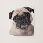 Puzzle petit chien mignon de carlin (Vertical)
