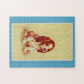 Puzzle petit chiot beagle mignon (Horizontal)