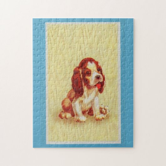 Puzzle petit chiot beagle mignon (Vertical)
