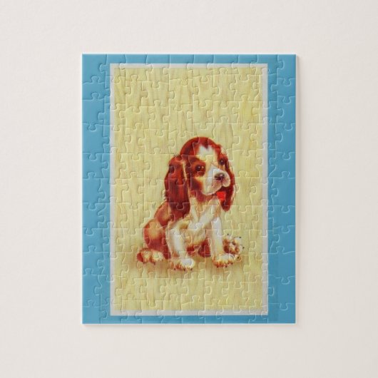Puzzle petit chiot beagle mignon (Vertical)