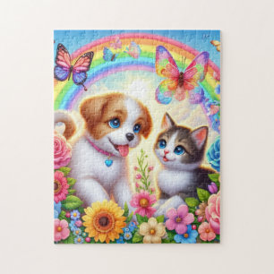 Puzzle Petit chiot/chiot/chaton