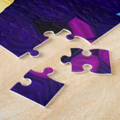 Puzzle Petit Cocker Spaniel Puppy Quilt Comme Design (Côté)