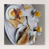 Puzzle Petit déjeuner à Paris France (Horizontal)