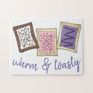 Puzzle Petit-déjeuner chaud et grillé Pâtisserie Grille-p