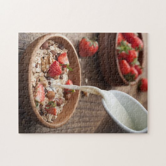 Puzzle Petit déjeuner sain (Horizontal)