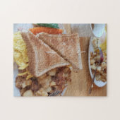 Puzzle Petit-déjeuner Sandwich Hashbrows Foodie (Horizontal)