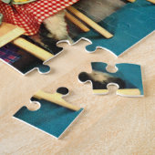 Puzzle petit déjeuner tabby kittens (Côté)