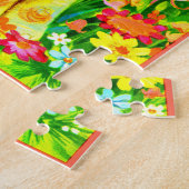 Puzzle petit éléphant et oiseau (Côté)
