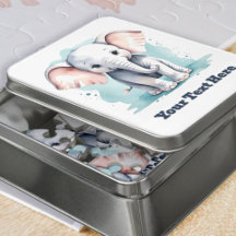 Petit éléphant personnalisable